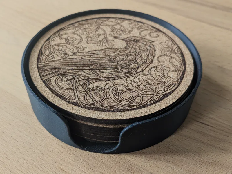 Drink Coaster Caddy