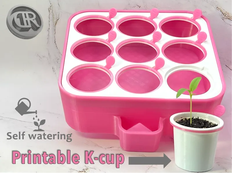 K-Cup Seed Starter (3x3) - Self Watering Planter