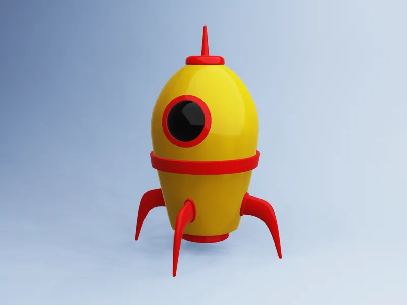 Comic rocket