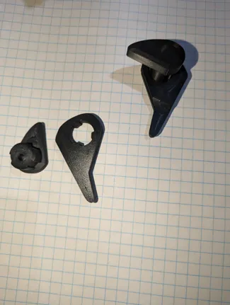 Replacement latch mechanism TM500 RV door handle