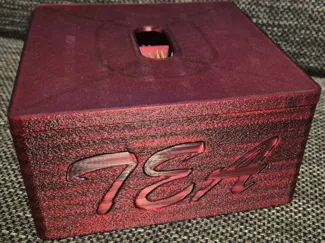 Parametric tea box with the lid