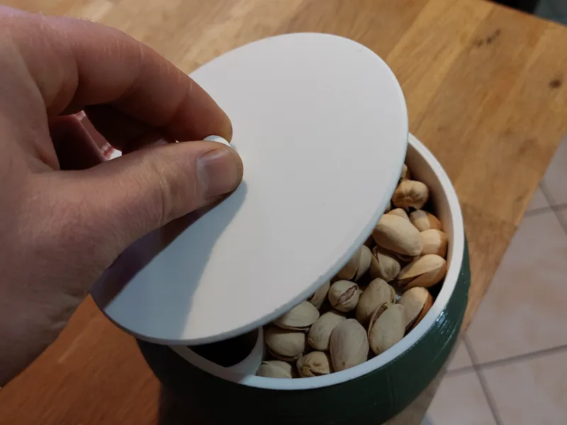 Pistachio and sunflower seed bowl