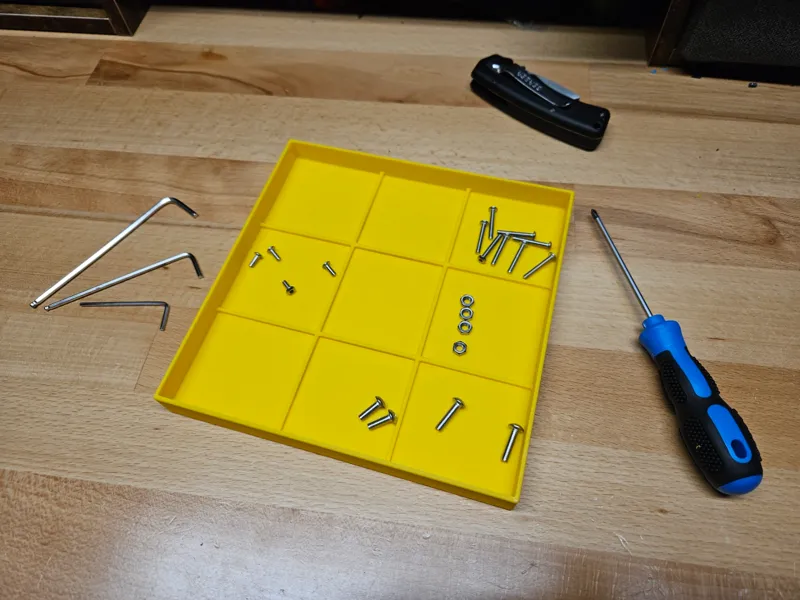 Multipurpose Parts Tray