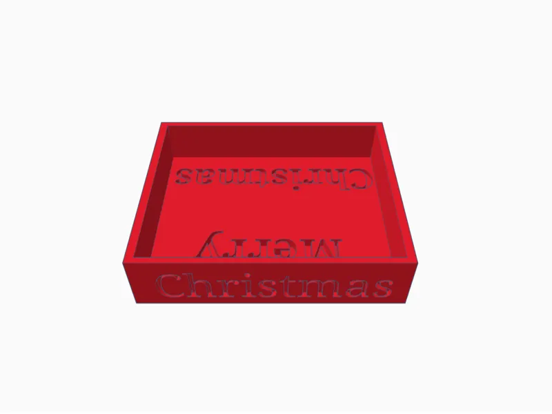Merry Christmas Gift Box