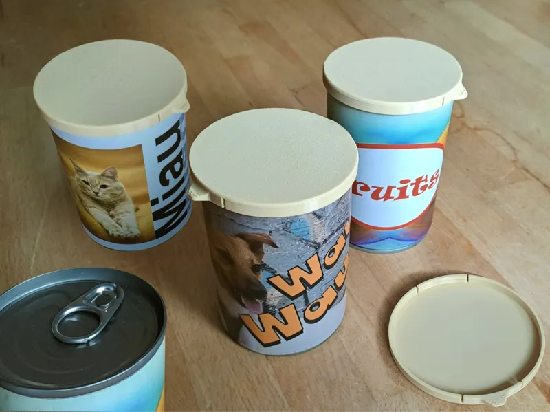 Deckel für Futter- und Lebensmitteldose