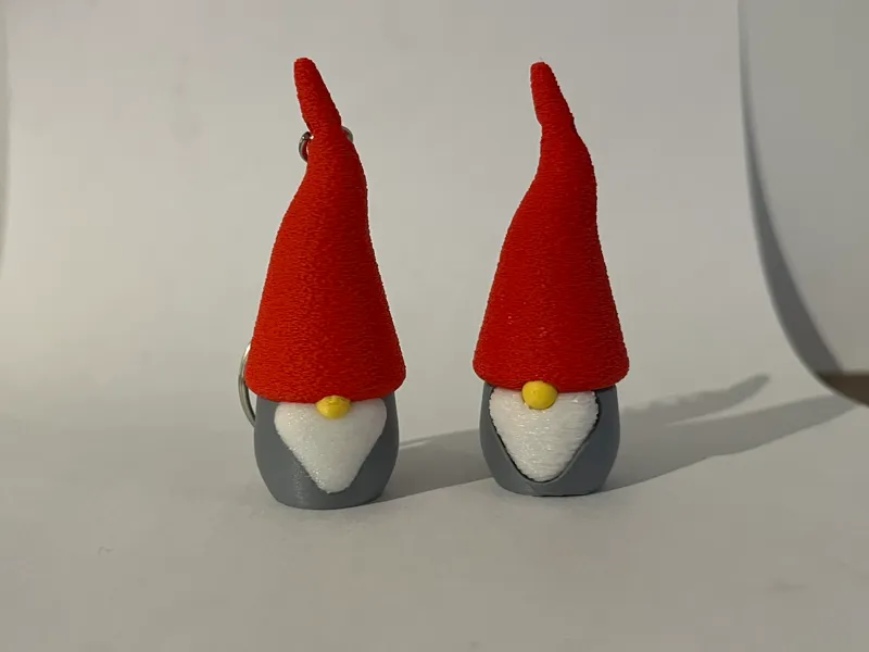 Lucky Christmas Gnome Keychain (+NO AMS)
