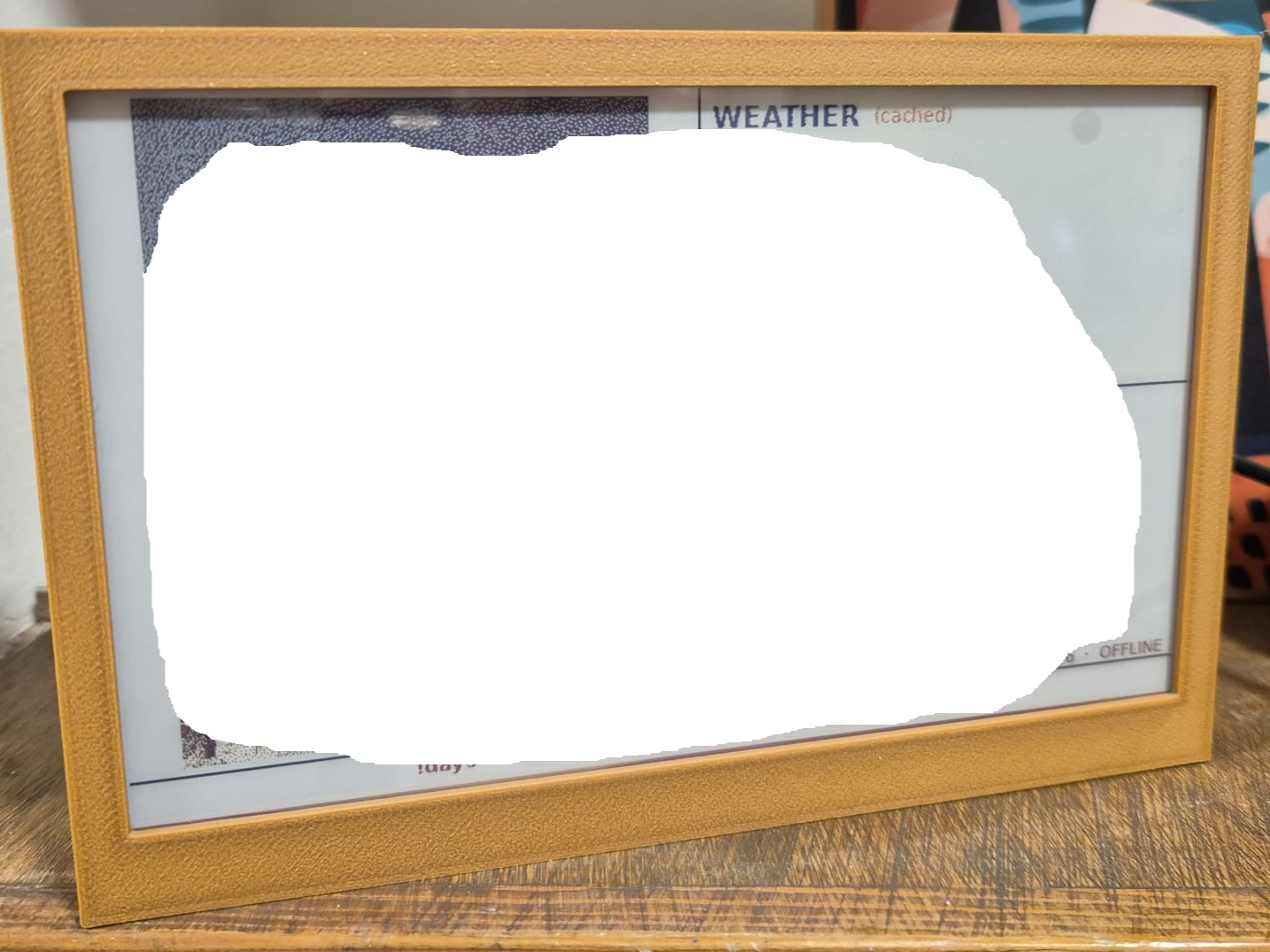 Frame for Waveshare 7.3inch ACeP 7-Color E-Paper 