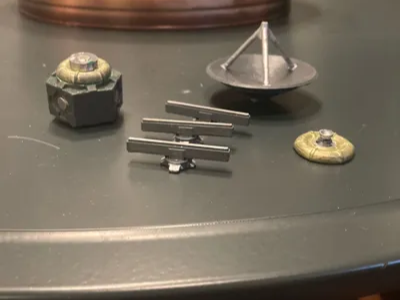 Modular satellite Kerbal Space Program