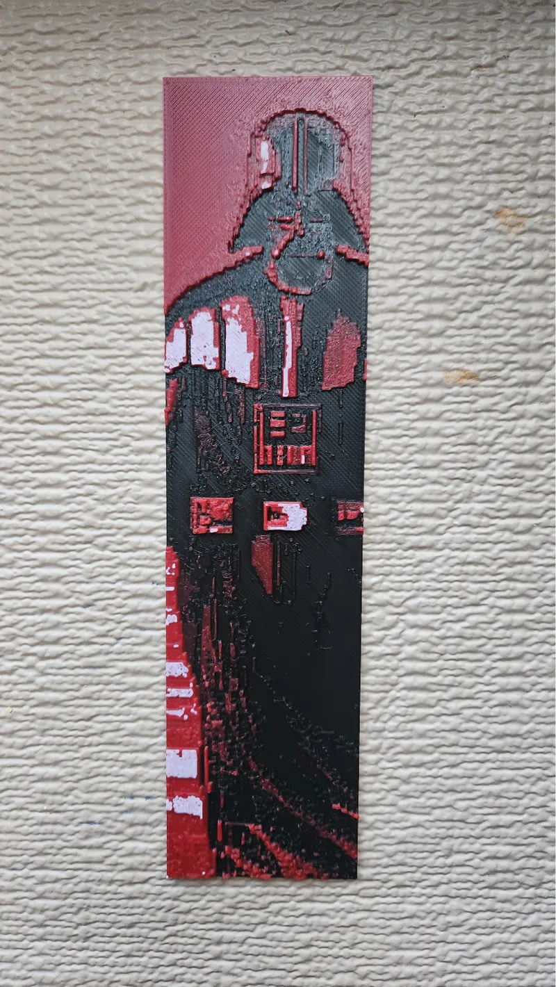 Darth Vader Bookmark - HueForge