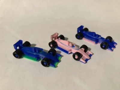 F1 Racing Micro Bit Micro/mini F1 Racers with Rolling Wheels by Nate MakerWorld: Download ...