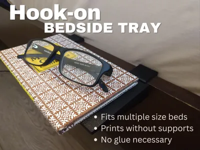 Hook-on Bedside Tray