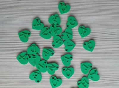 Alphabet Love Hearts! Select and Print 