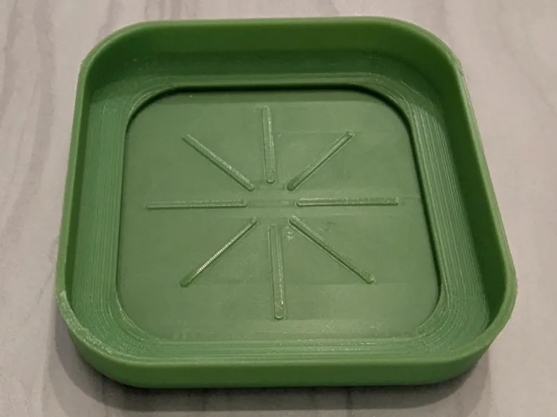 3" Planter Tray – Smooth Finish Print