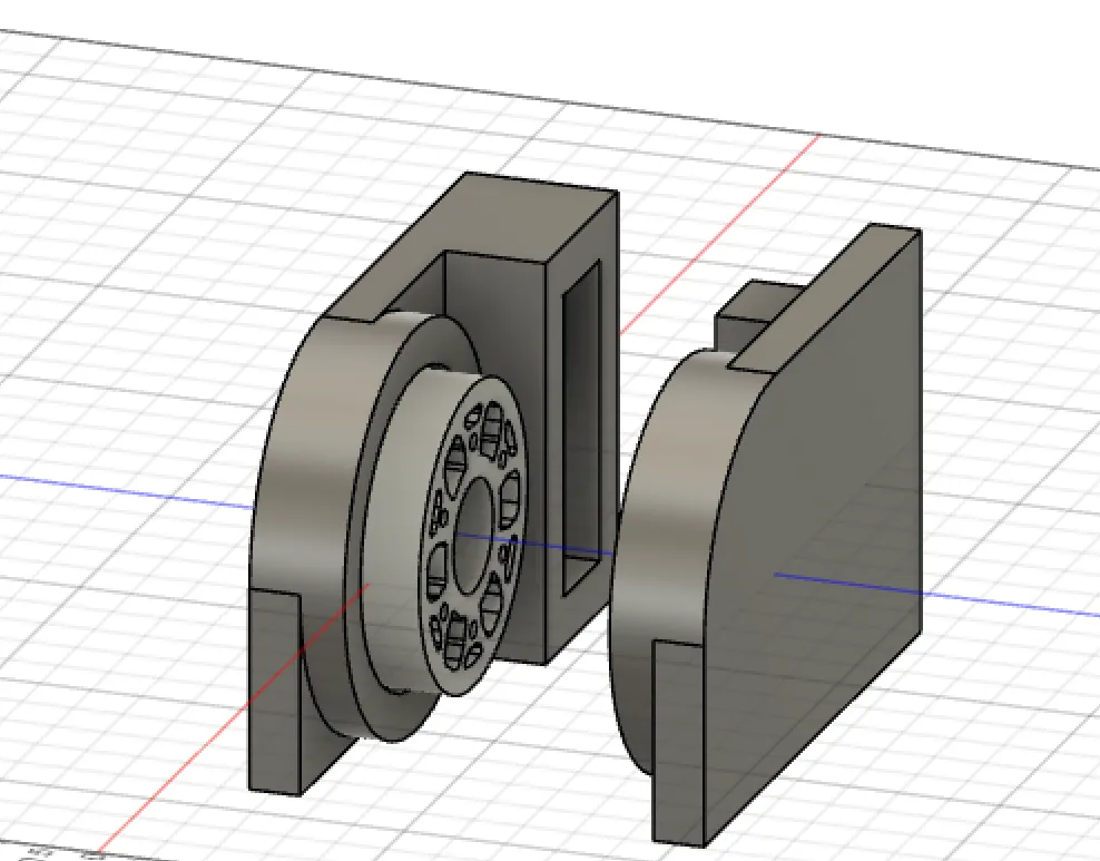 Gabarit de découpe pour roues souples VEX 3 pouces