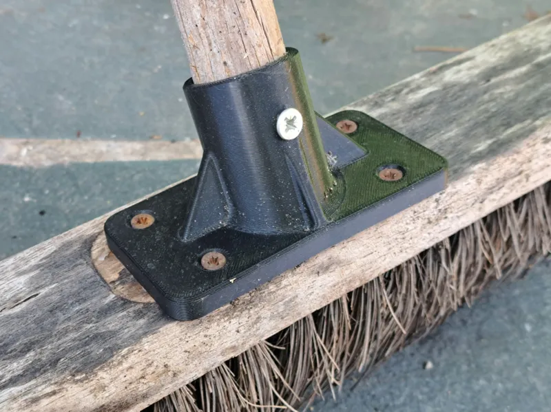 Broom Handle Replacement Bracket
