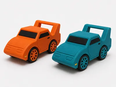 Retro Plymouth Superbird Toy Car (PIP)