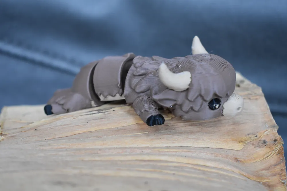 Highland Cow Articulated - Free 3D Print Model - MakerWorld