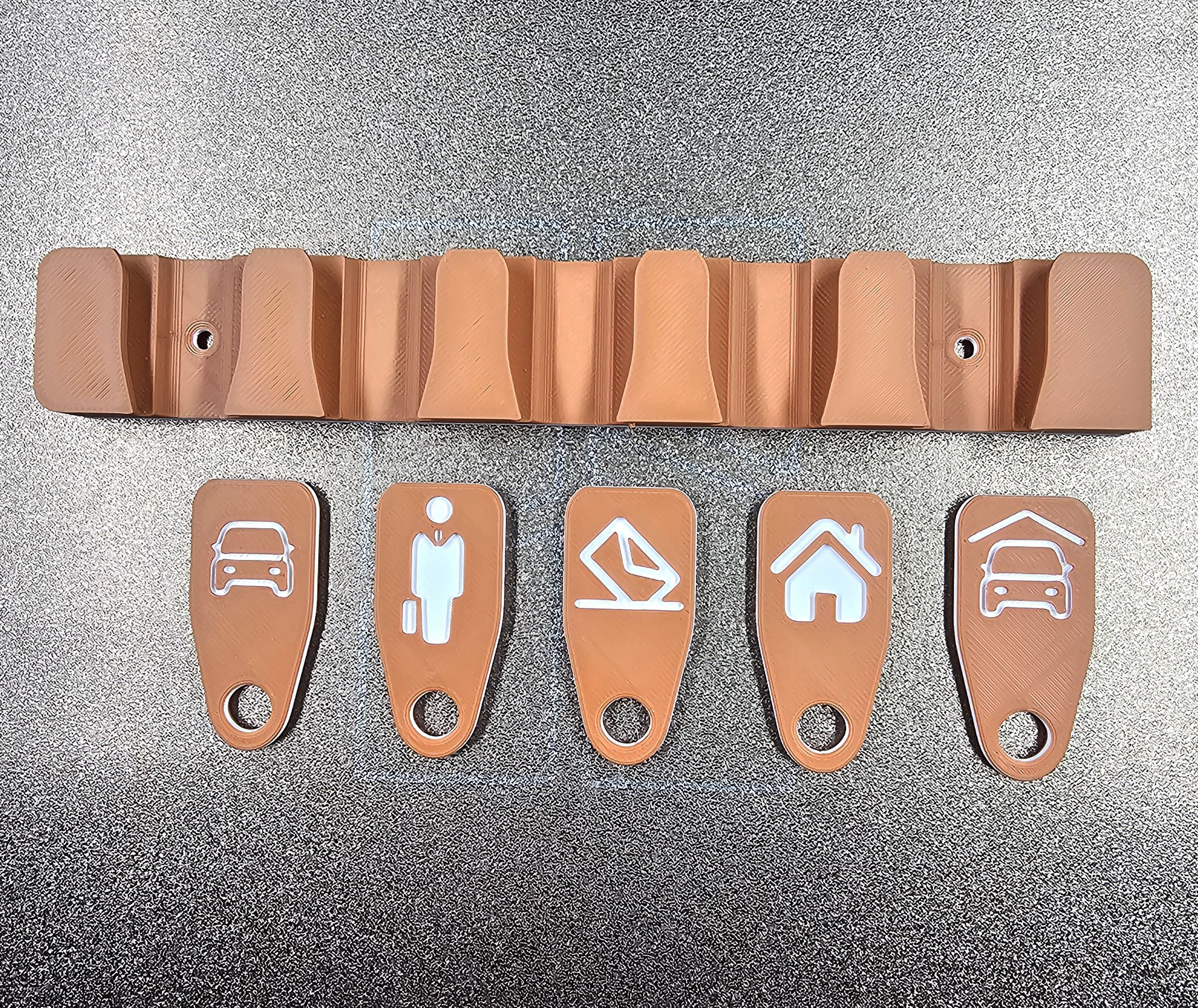 Miniatura 1 do modelo 3D ICON Key Holder