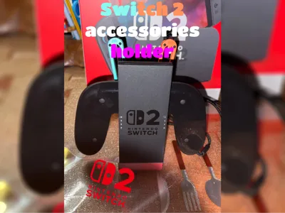 Accessories holder for Nintendo Switch 2