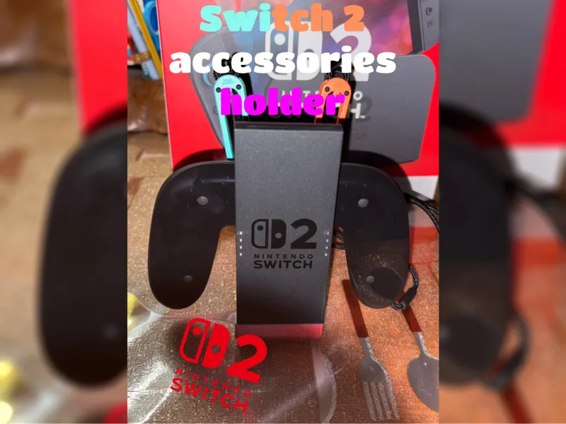 Accessories holder for Nintendo Switch 2