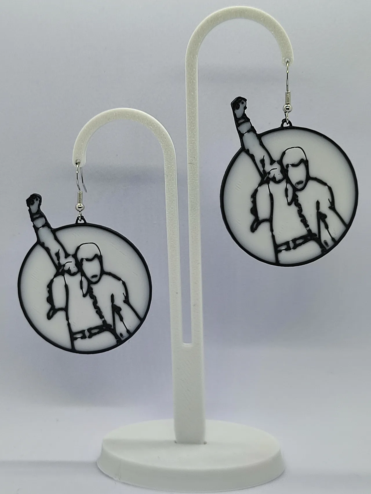 Pendientes Freddie Mercury view 4