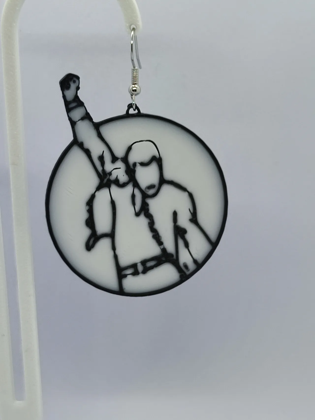 Pendientes Freddie Mercury view 3