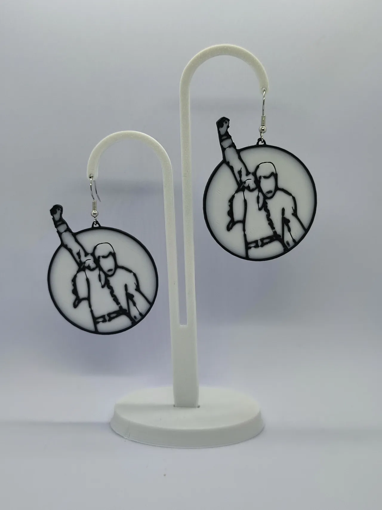 Pendientes Freddie Mercury view 2