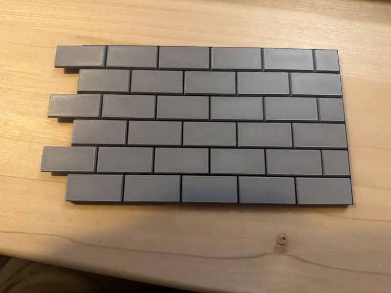 Top right end for rc garage diorama
