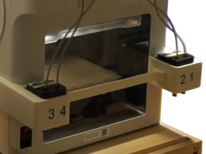Snapmaker U1 Feeder Relocation – Rear Position