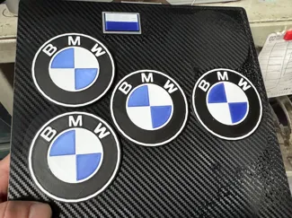 BMW Beer/Drink Coaster 80mm