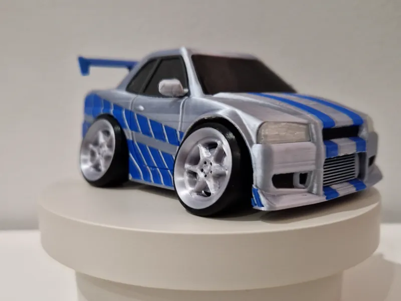 Brian's R34 Nissan Skyline GTR add on parts