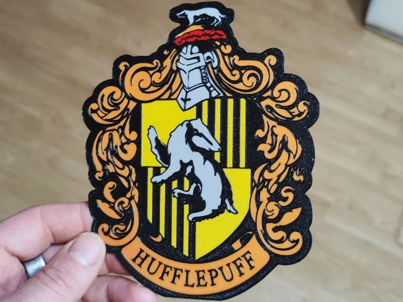 ESCUDO CASAS HARRY POTTER HUFFLEPUFF