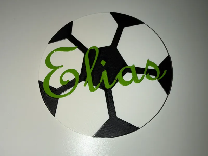 Ball mit Personalisiertem Namen
