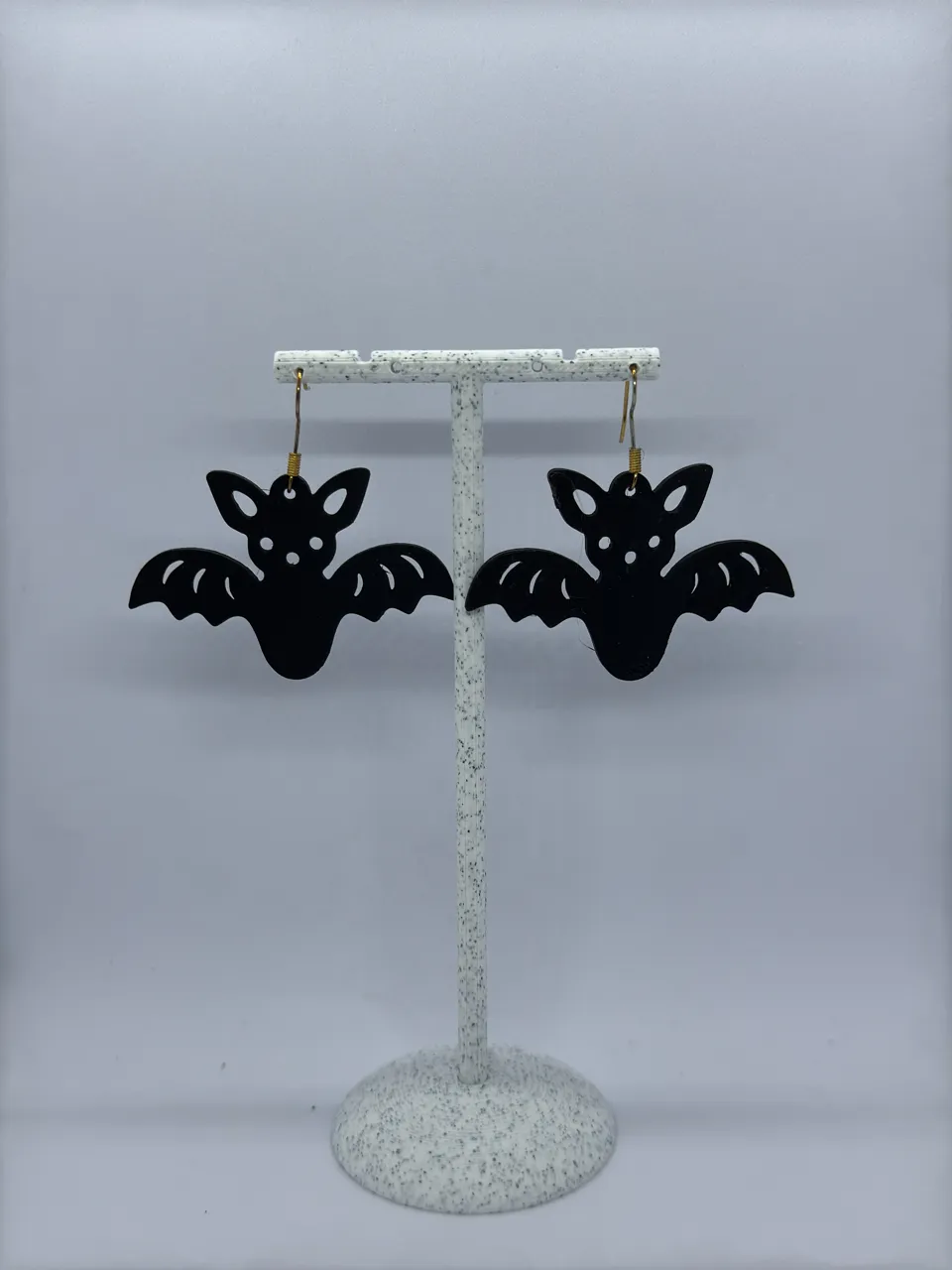 Aretes Silueta de Murciélago view 2
