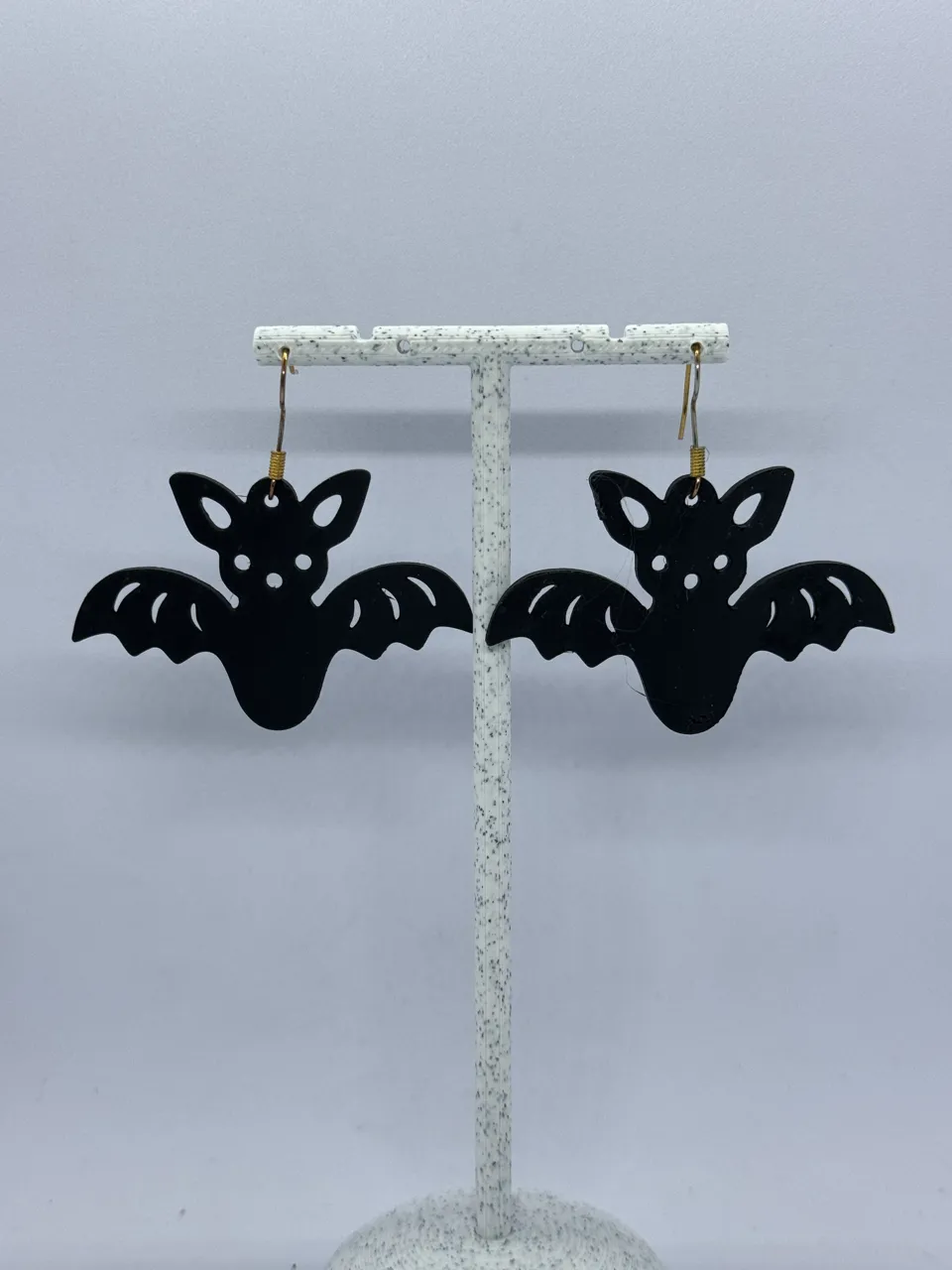 Aretes Silueta de Murciélago view 3