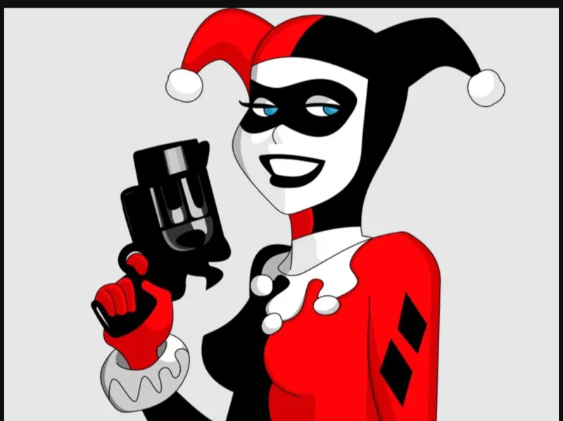 HARLEY QUINN  KEYCHAIN