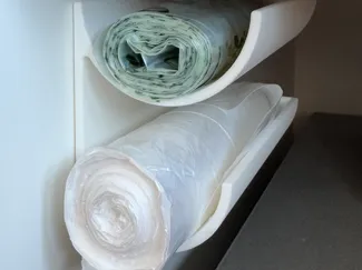 Müllbeutelhalter für 2 Rollen