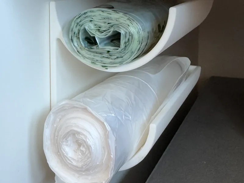Müllbeutelhalter für 2 Rollen