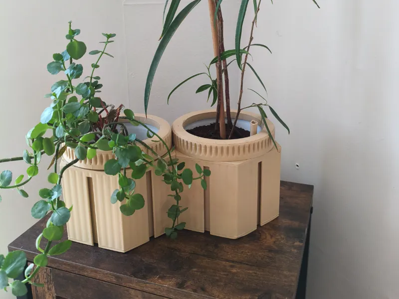Modular container planter V1