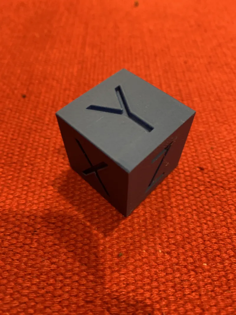 XYZ Test Cube