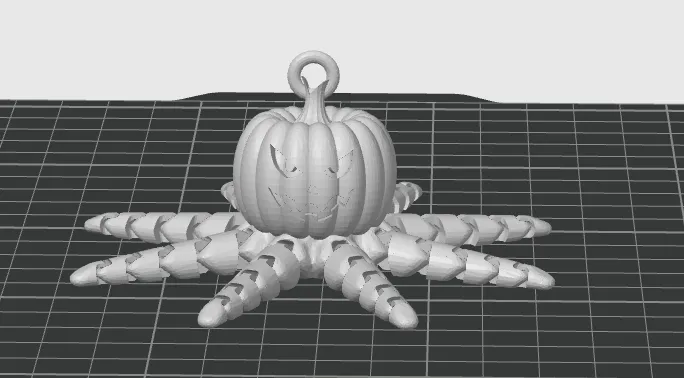 Pumpkinpus keyring remix