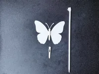 For coloring - Butterfly #1 - 0.2mm layer, 2 walls