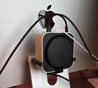 Apple Studio Display holder Mac Mini M4 with arms