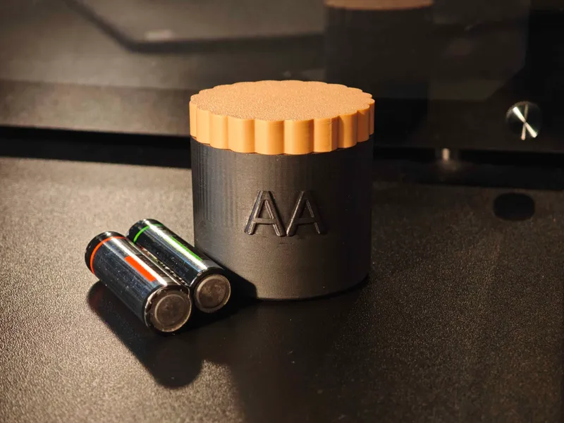 Practical AA Battery Case – Stylish and Functional
