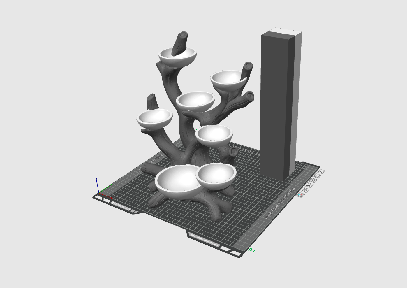 Miniatura 2 do modelo 3D Branch Organizer