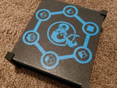 Giant DND dice box(tiered)
