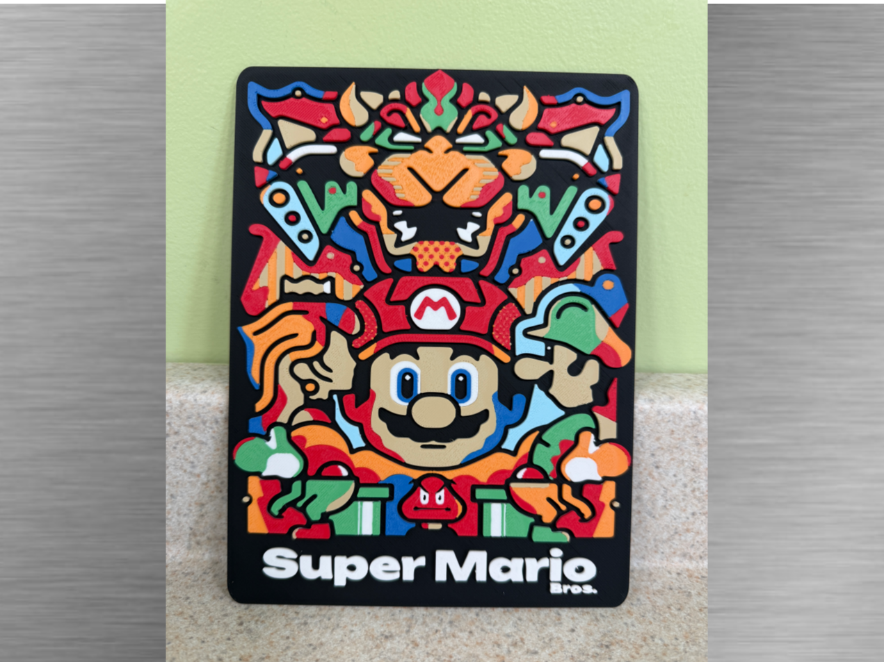 Game Art-Super Mario Collage 