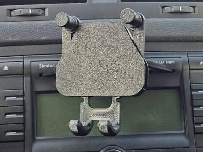 Phone Holder for car CD-slot/No Metal Screws
