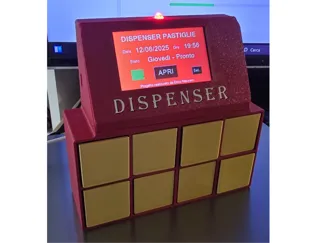 Dispenser per pillole con ESP32