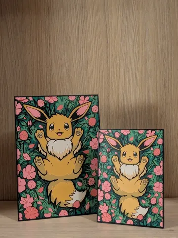 Marco decorativo: Eevee Hueforge & Frame — vista de referencia 2